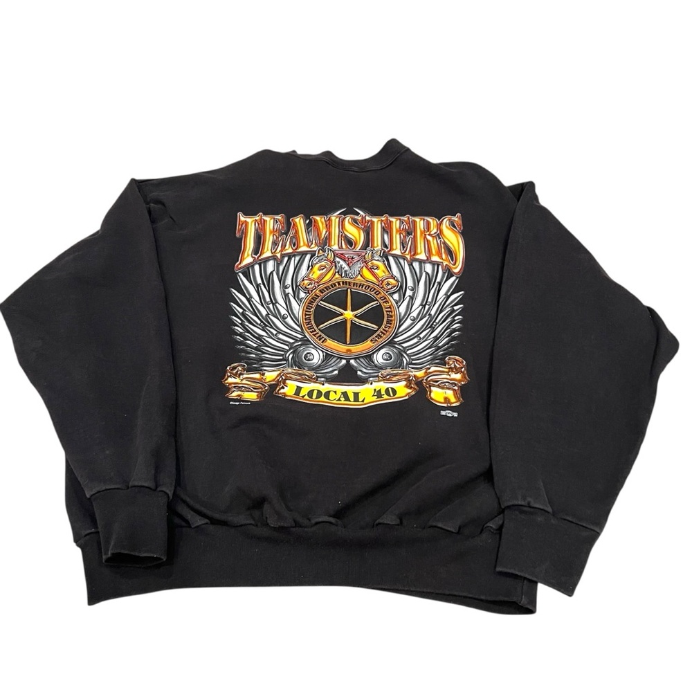 Vintage USA International Brotherhood Of Teamsters Local 40 Men's‎ XL Sweatshirt